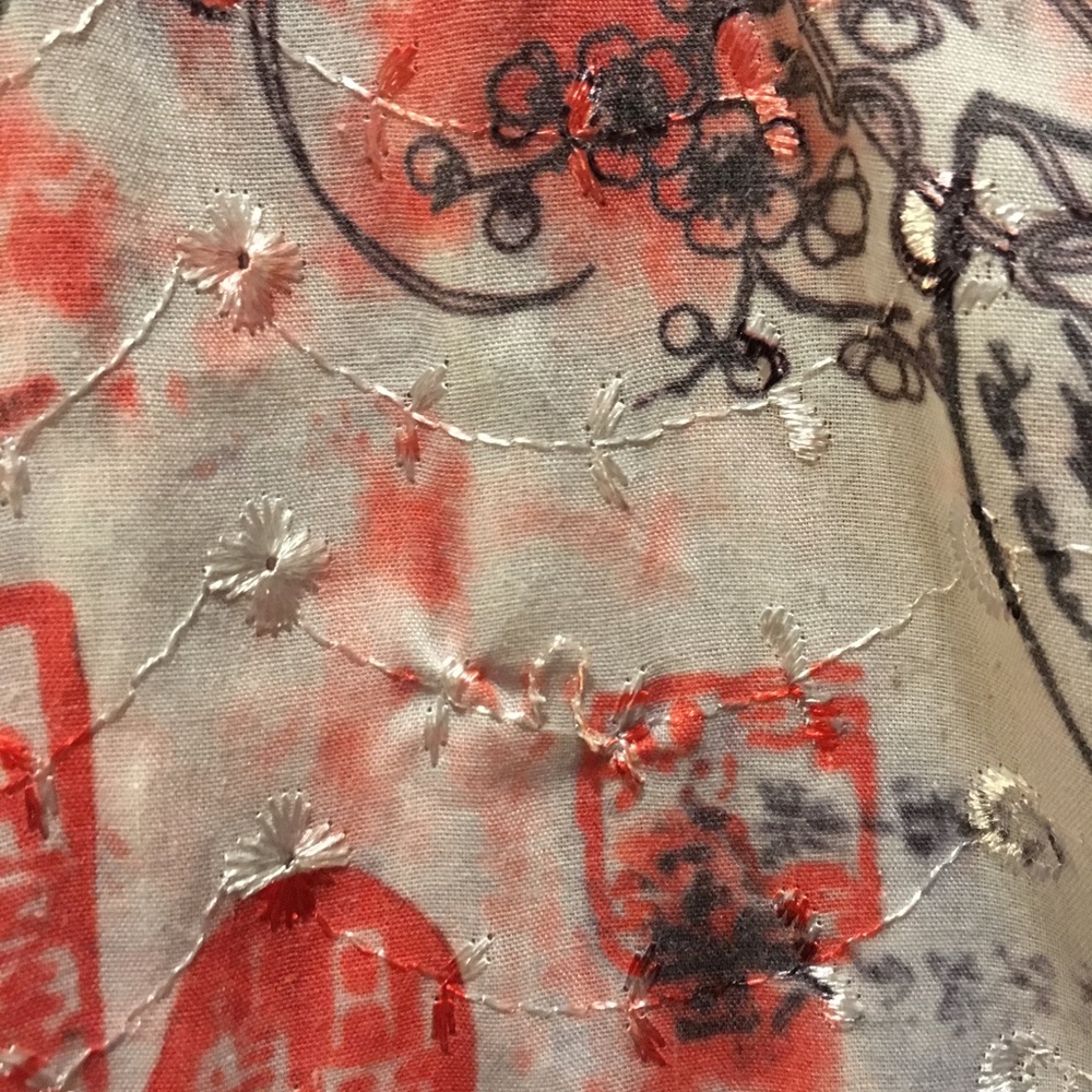 Chinese style Scrub Top - Picture 3 of 6